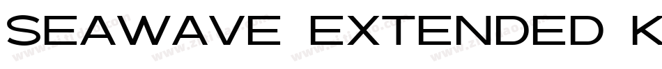 Seawave Extended Keyset字体转换